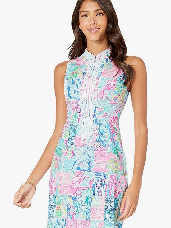 Lilly Pulitzer Dresses & Skirts - Lilly Pulitzer Alexa Alexa Shift dress in Pop Up Summer Remix Patch
